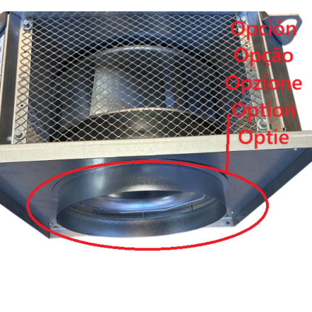 Roof fan T4548 2-speed extraction motor