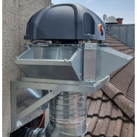 Vertikaler Deflektor für Dachventilator | VentilSoGood