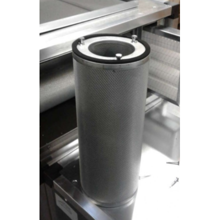 PACK Campana de acero inoxidable con caja de carbón antiolor + motor remoto para hostelería
