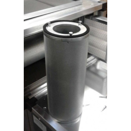 PACK Campana de acero inoxidable con caja de carbón antiolor + motor remoto para hostelería