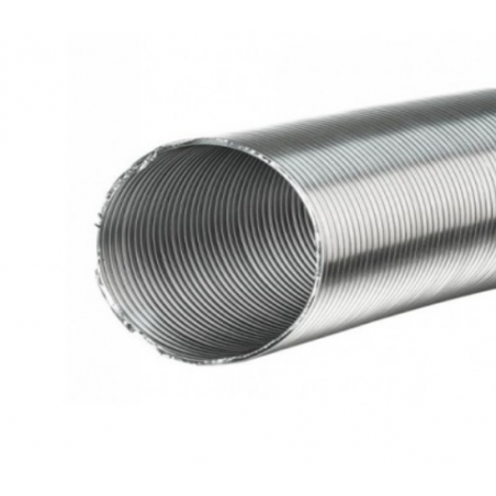 Semi-flexible duct for a ventilation system