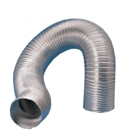 3-meter semi-flexible aluminum conduit