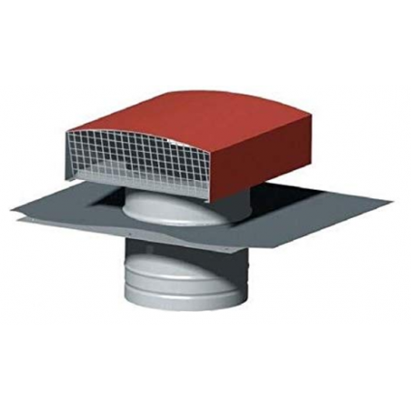roof penetration cap, ventilation system