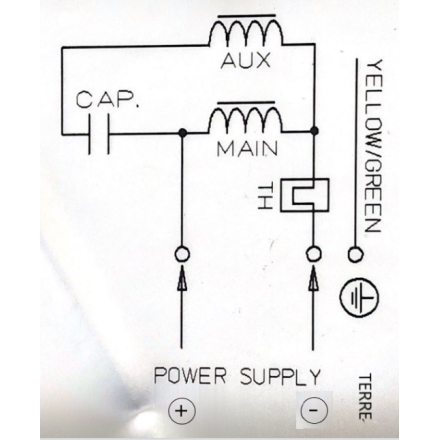 Wiring Diagram for a Single-Phase 6,000 m³/h Screw Pump