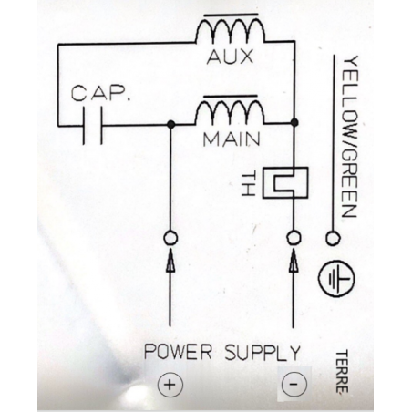Wiring Diagram for a Single-Phase 6,000 m³/h Screw Pump